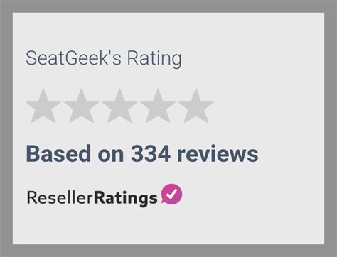 seatgeek reviews